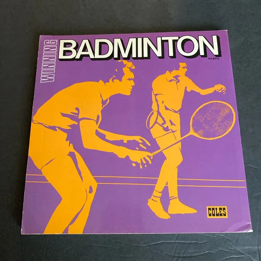 Winning Badminton Alex T. Watson Vintage book racket sport athletic reference